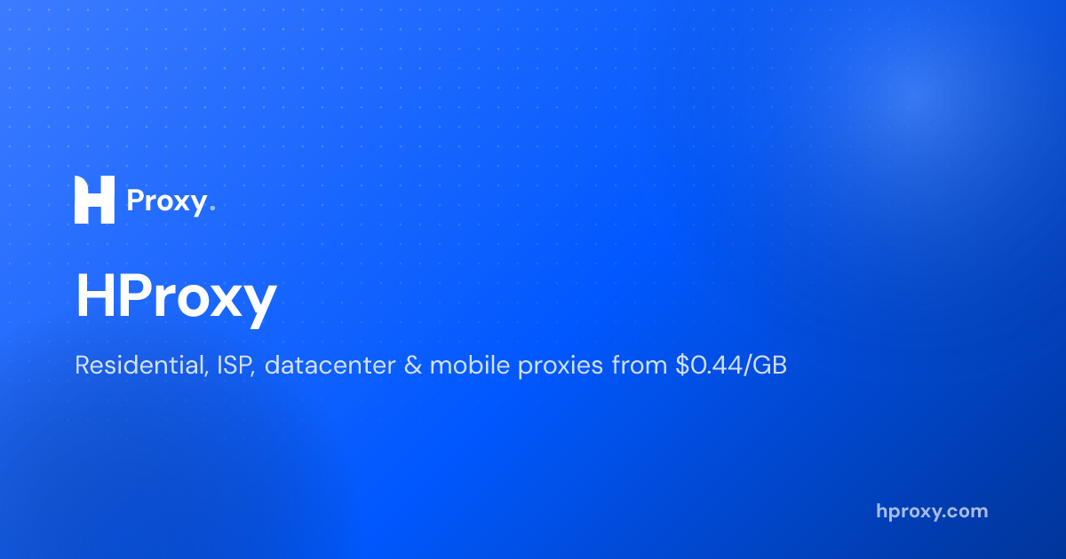 Hproxy screenshot 1